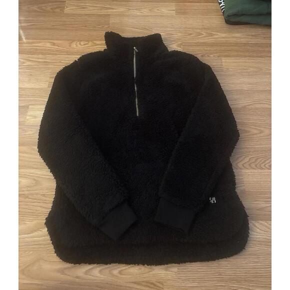 Calvin Klein Sherpa Half Zip Pullover Size Small - Picture 3 of 7